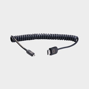 Atomos HDMI 4K60p Micro to Full 40cm die cast connector (80cm Extended)