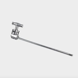 KUPO KCP-221 20" EXTENSION GRIP ARM WITH BABY HEX PIN - SILVER
