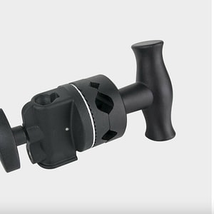 KUPO KCP-200B 2-1/2" GRIP HEAD WITH BIG HANDLE - BLACK
