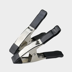 KUPO KCP-359-BK 9IN STEEL SPRING A CLAMP - BLACK (SET OF 2)