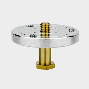 KUPO KS-023H HEX MOUNTING PLATE 3/8"-16M WITH 5/8" HEX STUD