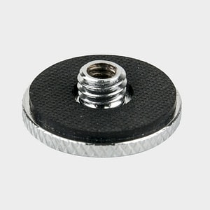 KUPO KS-064 FEMALE 1/4"-20 TO MALE 3/8"-16 THREAD ADAPTER W/1.18IN FLANGE