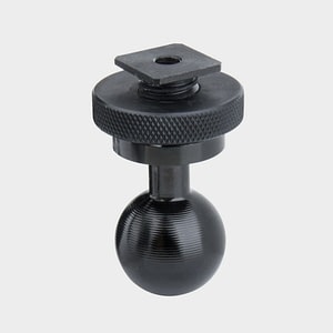 KUPO KS-407 SUPER KNUCKLE BALL WITH COLD SHOE ADAPTER