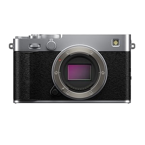 Fujifilm X-E5 järjestelmäkamera, hopea