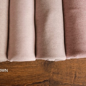 Newborn Photography –  Light Ribbed Fabric Backdrop - light brown