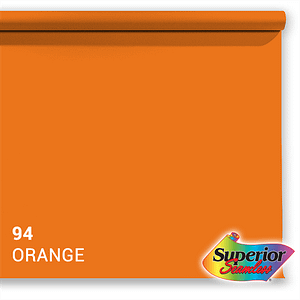 Taustakartonki Orange 2,72 x 11m