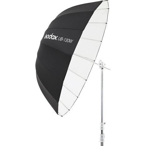 Godox 130cm Parabolinen sateenvarjo musta/valkoinen