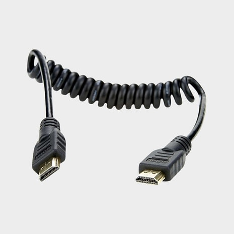 Coiled -Full to Full HDMI 30cm