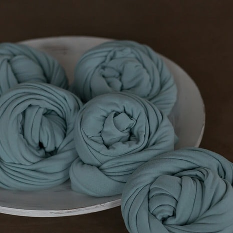 Newborn Photography - Sage Stretch Knit Wrap