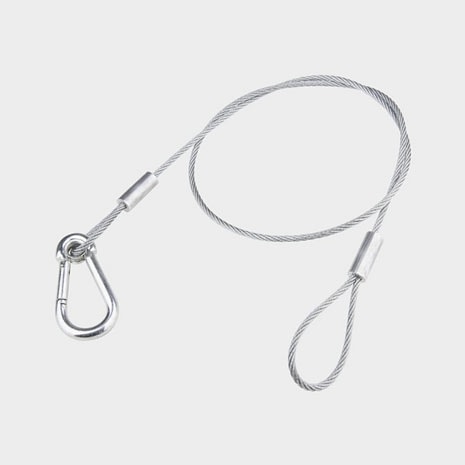 KUPO SW-01 75CM LONG SAFETY WIRE - 3.5MM DIAMETER
