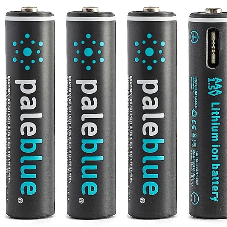 Pale Blue Li Ion Rechargeable Aaa C Battery Pb Aaa C A.1024