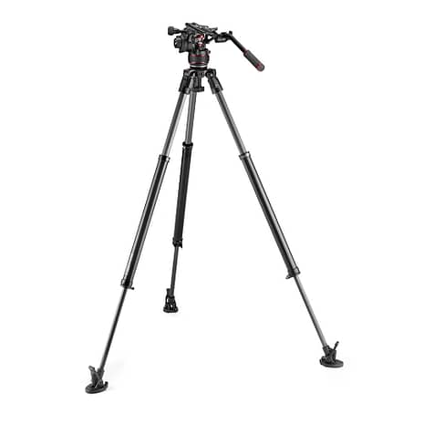 MANFROTTO Jalustakit Video Nitrotech 612 & 635 Fast Hiilikuitu