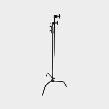 KUPO CL-40MKB 40" MASTER C-STAND WITH SLIDING LEG KIT & QUICK-RELEASE SYSTEM - BLACK