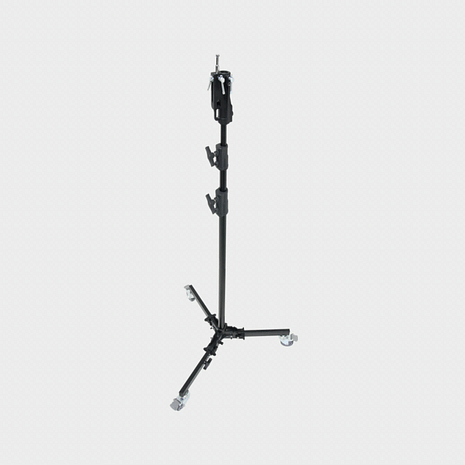 KUPO 360M Aluminum Studio Stand, studiojalusta renkailla, musta