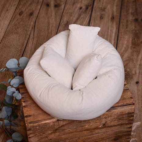 Newborn Photography - Ringpillow + 3 pillows set