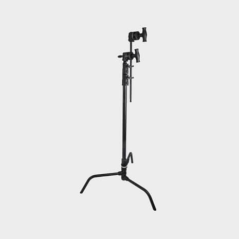 KUPO CT-20MKB 20"C STAND W/ TURTLE BASE KIT - BLACK