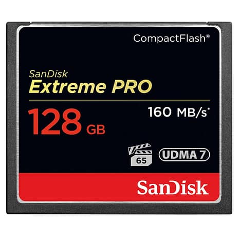 SANDISK CF Extreme Pro 128 GB 160MB/s UDMA7
