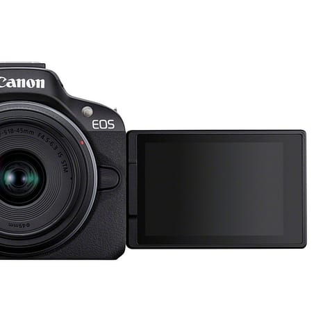 Canon EOS R50 Black The Front RF S18 45mm(BK)