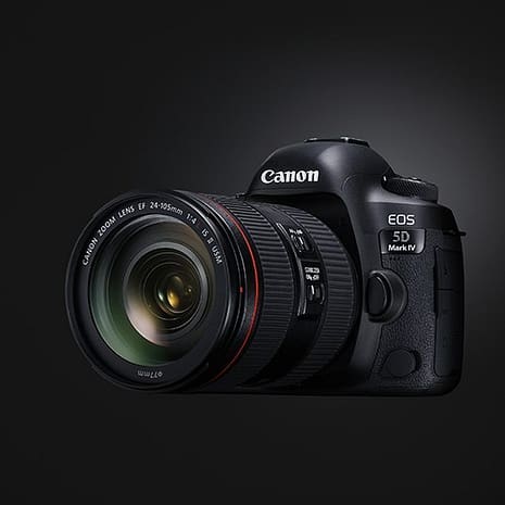 Canon 5d mark iv toimii hyvin myös EF-sarjan linssien kanssa