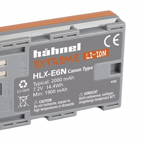 HÄHNEL Battery Extreme Canon HLX-E6N 2