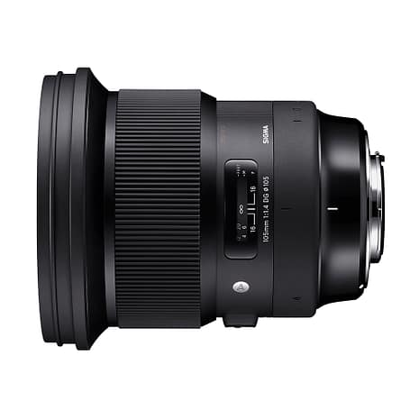 SIGMA 105mm F1.4 DG HSM A Horizontal