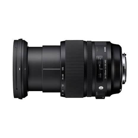 SIGMA 24 105mm F4 DG (OS) HSM SIGMA 24 105mm F4 DG (OS) HSM Horizontal Without Hood 3