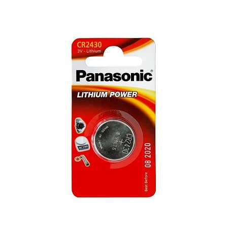 Panasonic CR2430 3V Lithium paristo