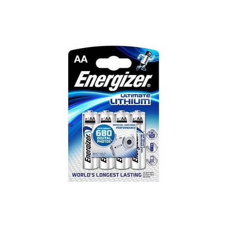 Energizer AA Ultimate Lithium 12 x 4 kpl