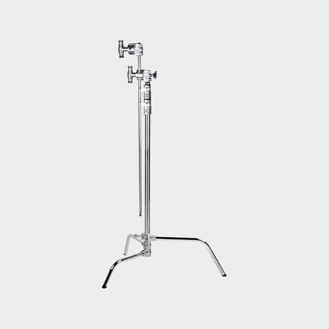 KUPO CL-20MK 20" MASTER C-STAND WITH SLIDING LEG KIT & QUICK RELEASE - SILVER