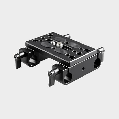 SmallRig 1775 MOUNTING PLATE W/ 15MM ROD CLAMPS