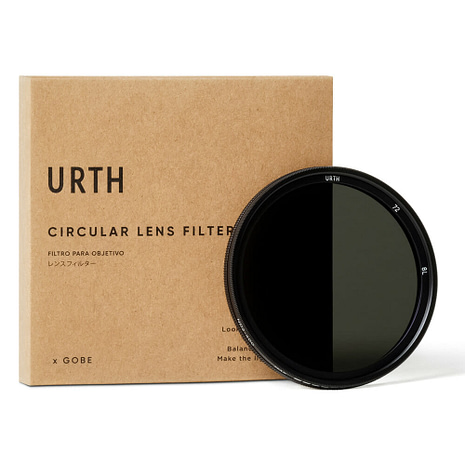 Urth 72mm ND2 400 (1 8.6 Stop) Variable ND Lens Filter