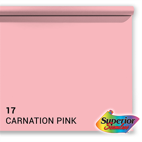 Superior Background Paper 17 Carnation Pink 2 72 X 11m Full 585117 1 43243 447