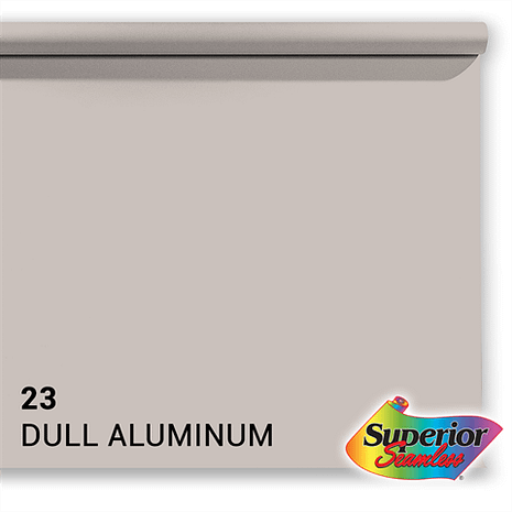 Superior Background Paper 23 Dull Aluminum 2 72 X 11m Full 585123 1 43246 241