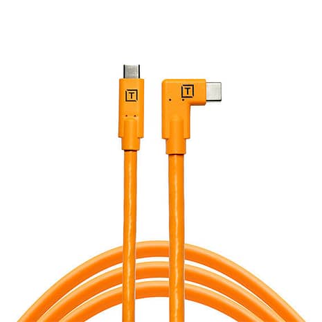 Tetherpro Usb C To Usb C Right Angle Cable CUC15RT ORG Main