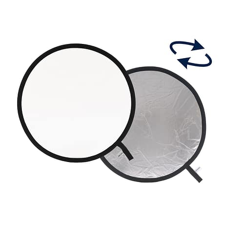 Lastolite Collapsible Reflector 1.2m Silver / White