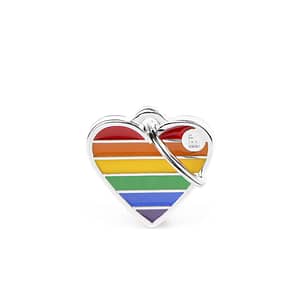 koiran nimilaatta rainbow sateenkaari pieni sydän nimilaatat.com