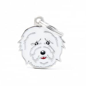 Nimilaatta kaiverruksella - koirarotu-nimilaatta cotondetulear