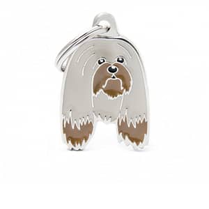 Nimilaatta kaiverruksella - koirarotu-nimilaatta lhasa apso