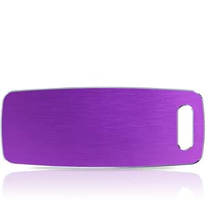 laukkutägi kaiverruksella violetti