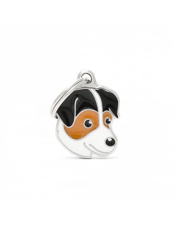Nimilaatta kaiverruksella - koirarotu-nimilaatta jackrusselinterrieri tricolor