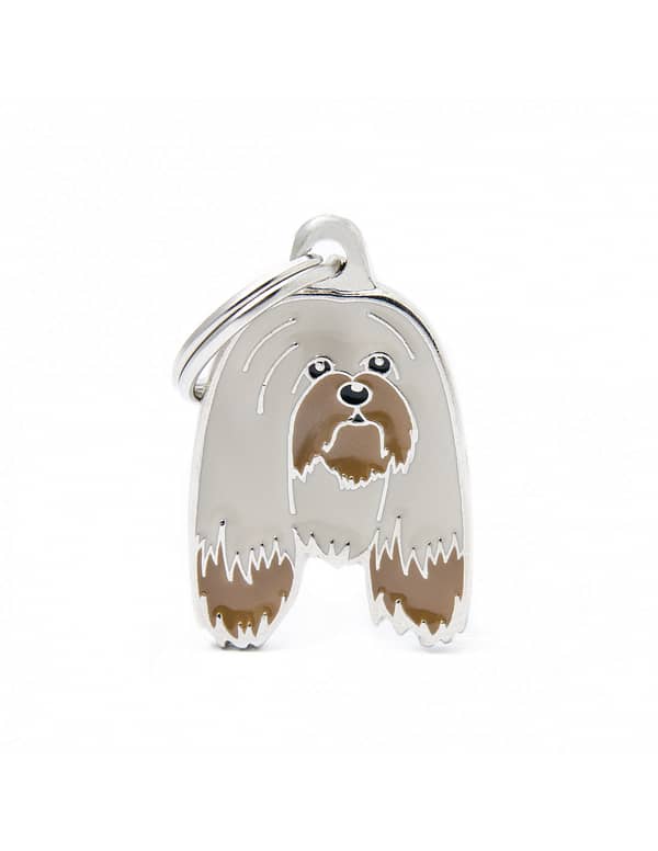 Nimilaatta kaiverruksella - koirarotu-nimilaatta lhasa apso