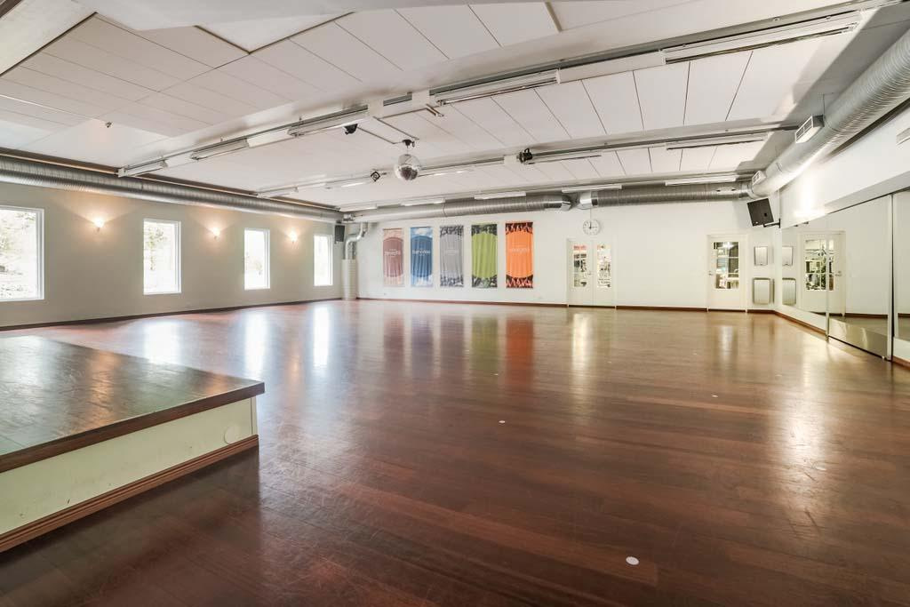 Ryhmäliikuntatilat 500 m2