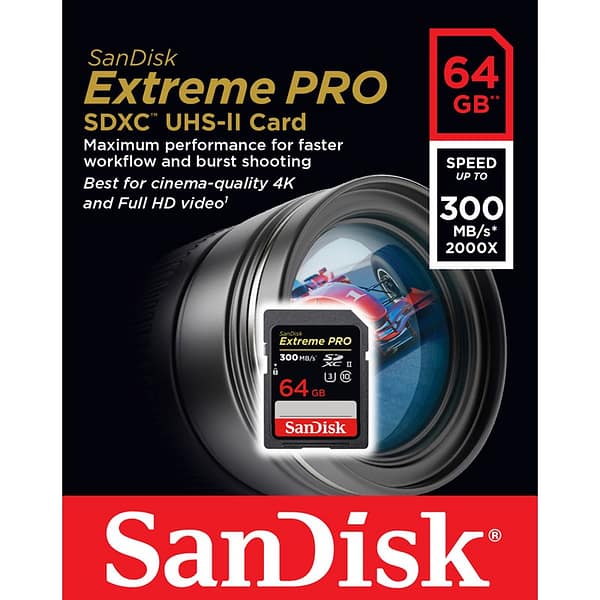 SANDISK SDXC Extreme Pro 64 GB