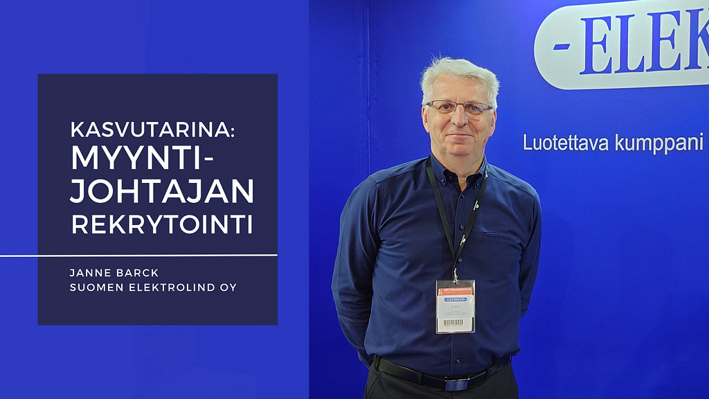 Janne Barck, Suomen Elektrolind Oy:n toimitusjohtaja