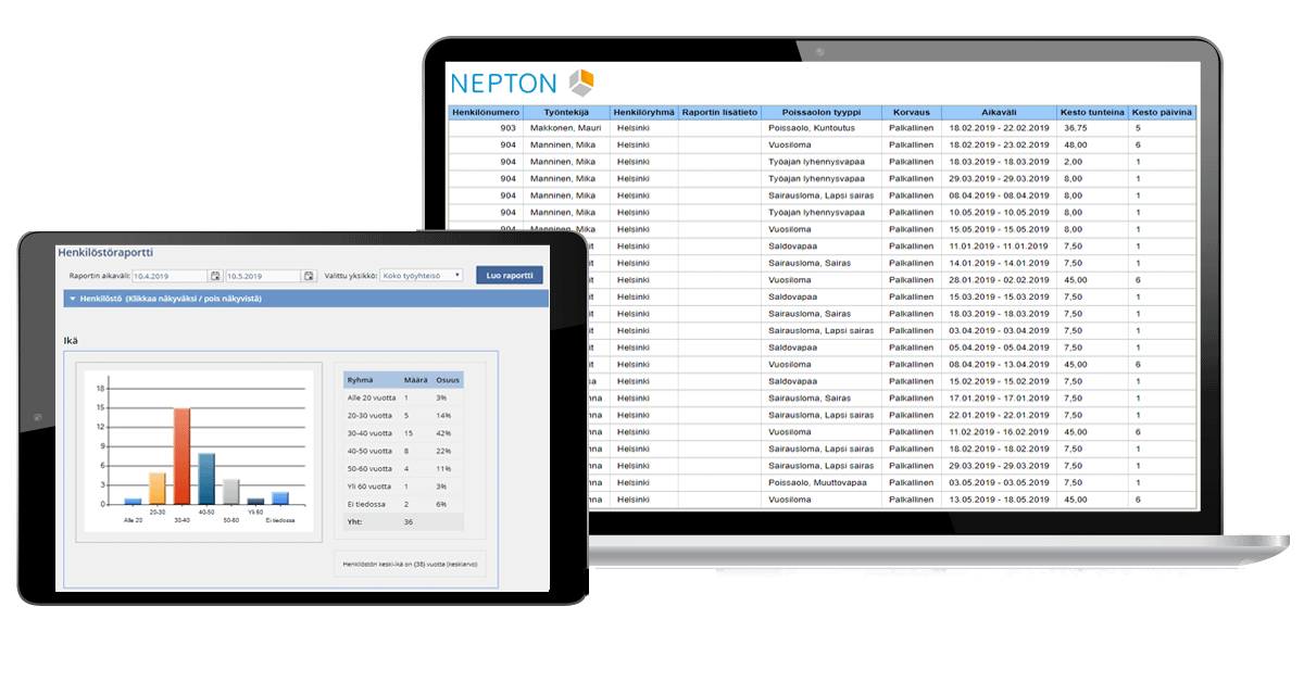 HR solution - Nepton
