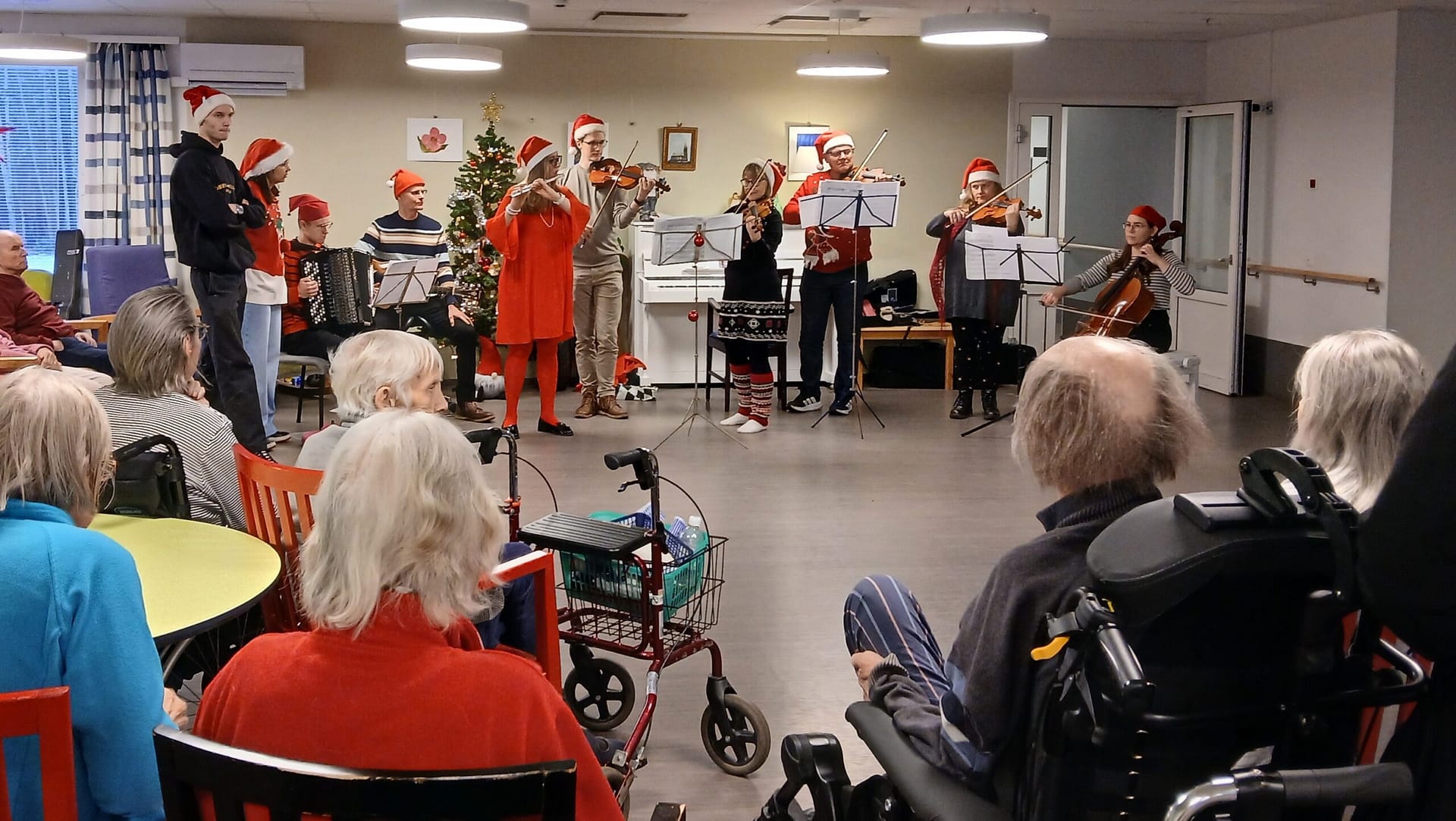 Jouluinen musiikkiesitys