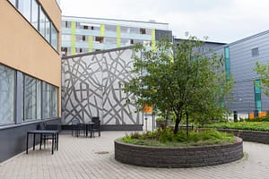 Kuvaa hoivakodin ulkoa.