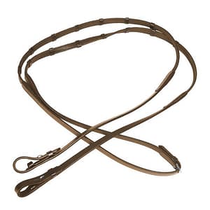 Wahlsten ruskeat ohjat stoppereilla