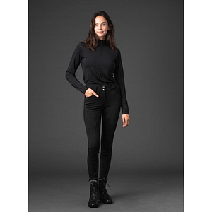 Equipage Janet Softshell Housut Musta