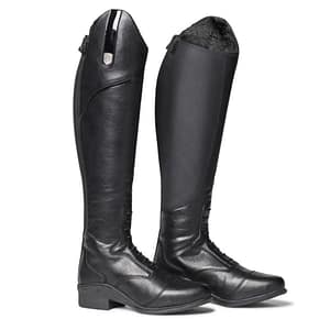 Mountain Horse Veganza talvi ratsastussaappaat mustana